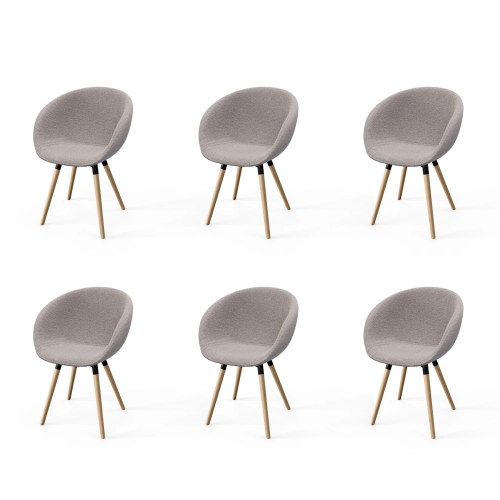 Krzesło KR-502 Ruby Kolory Tkanina Abriamo 02 Boucle Design Italia 2025-2030